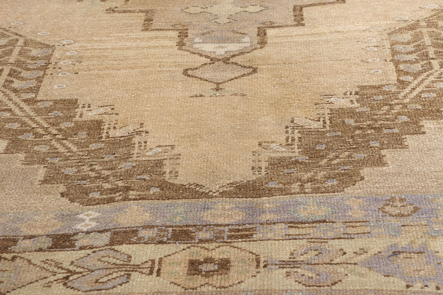 5 x 8 Vintage Turkish Oushak Rug 52045
