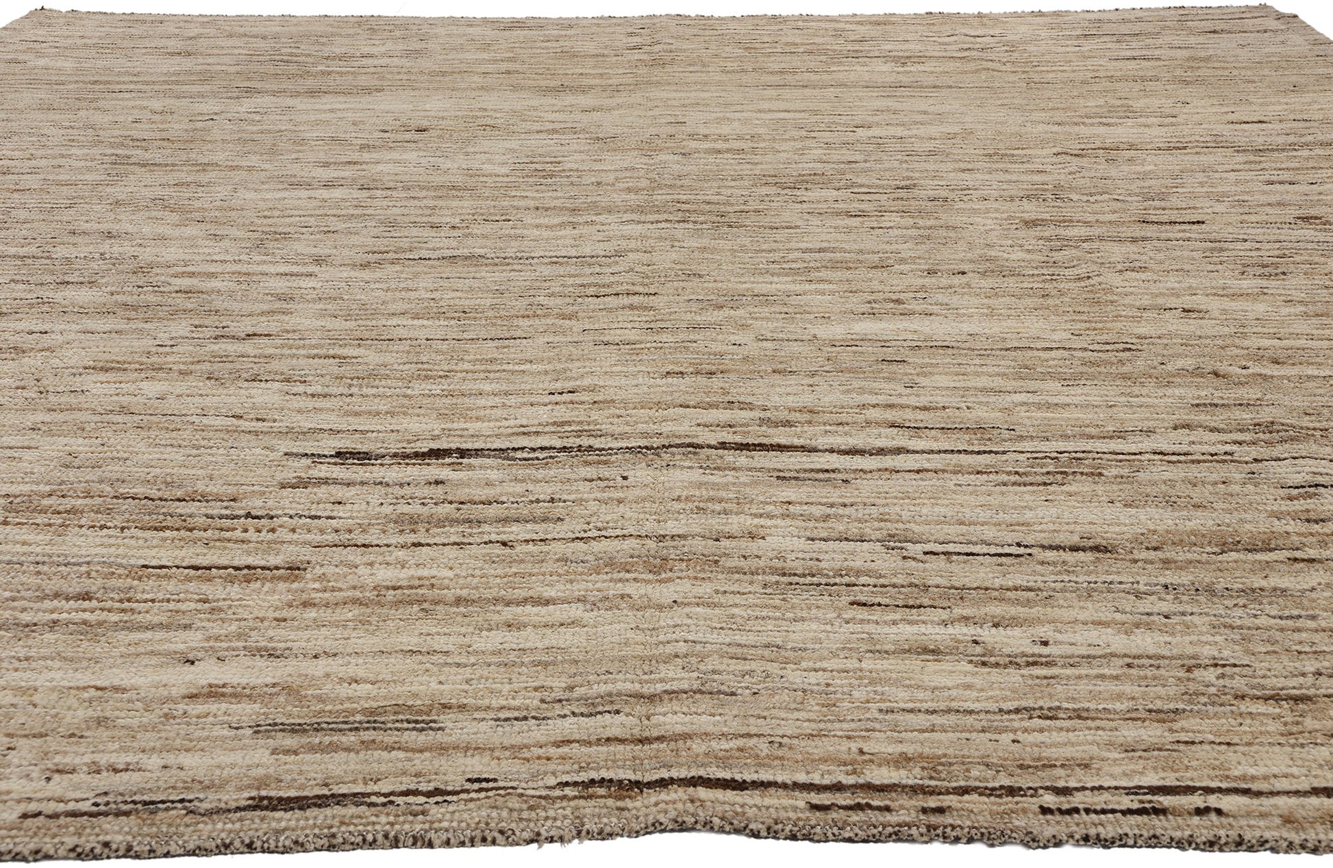 9 x 12 Organic Modern Earth-Tone Moroccan Rug 81088
