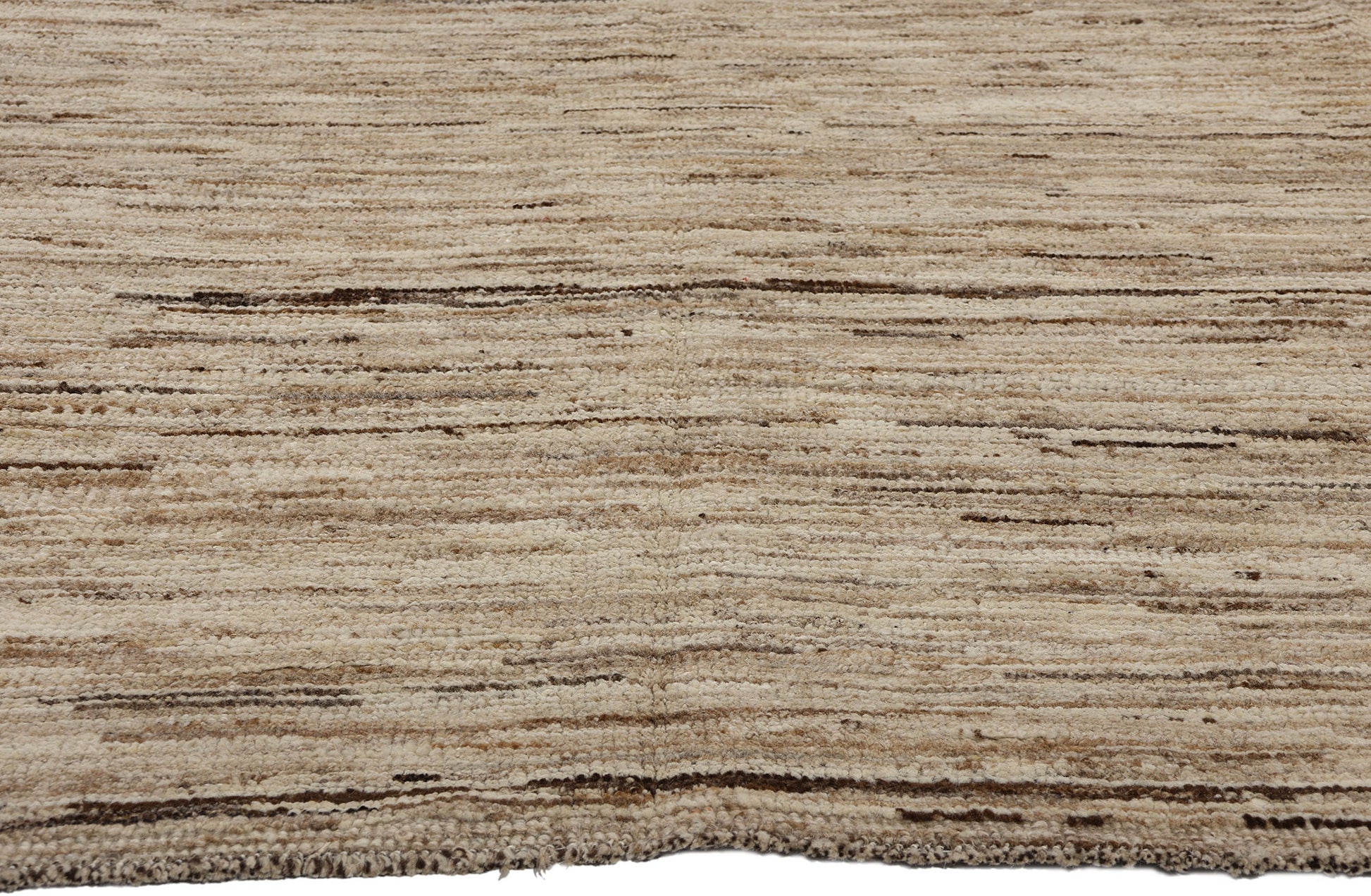 9 x 12 Organic Modern Earth-Tone Moroccan Rug 81088