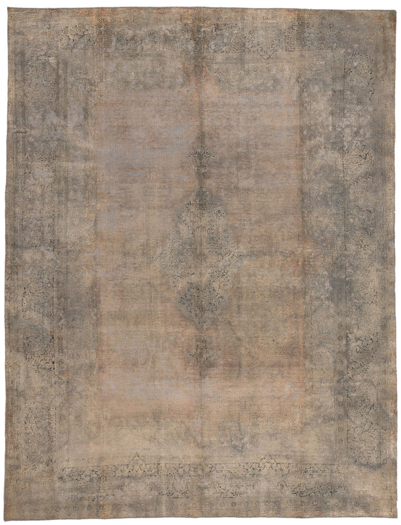 10 x 13 Vintage Turkish Overdyed Rug 60616