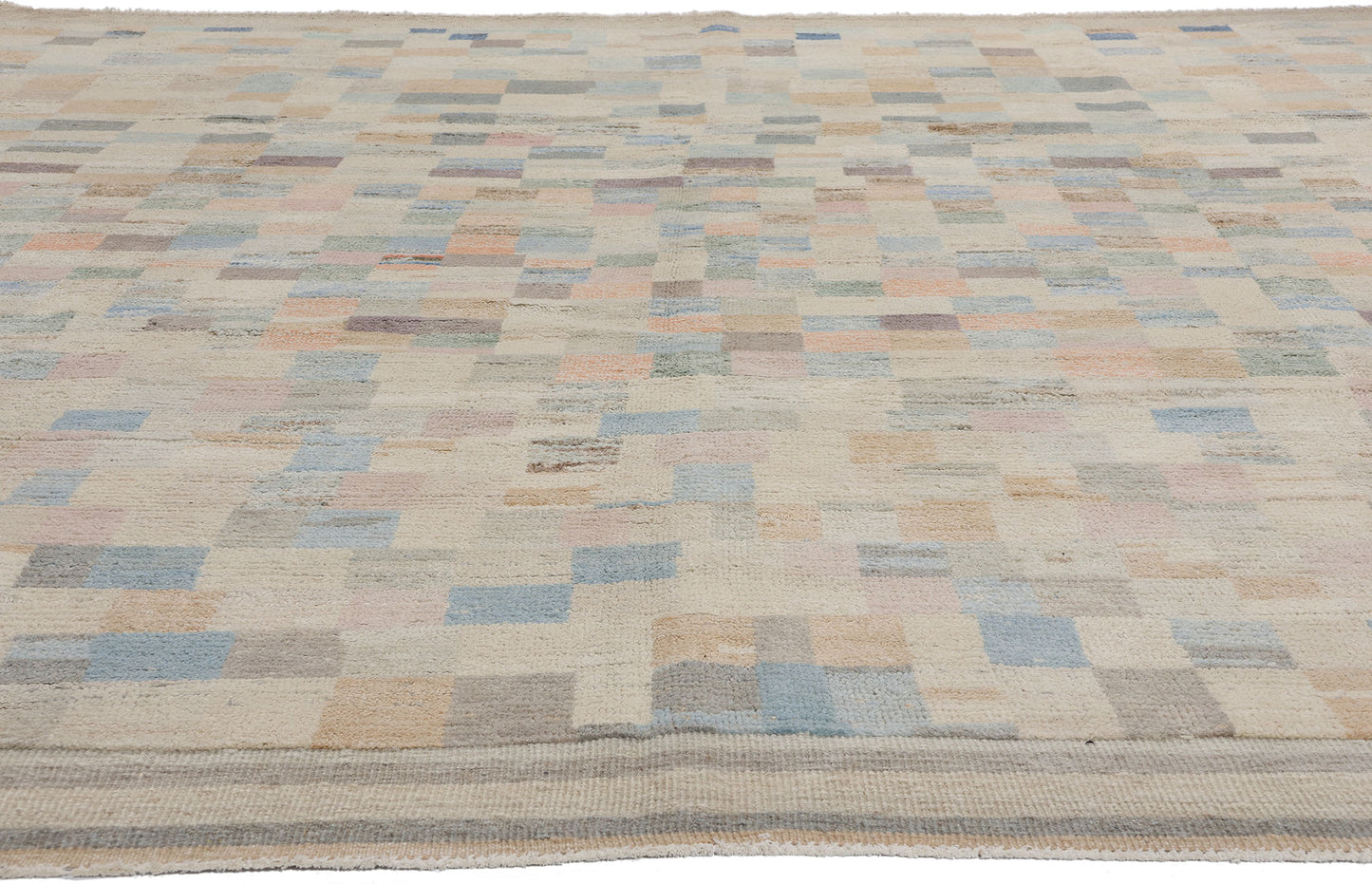 9 x 11 Modern Bauhaus Moroccan Rug 81091