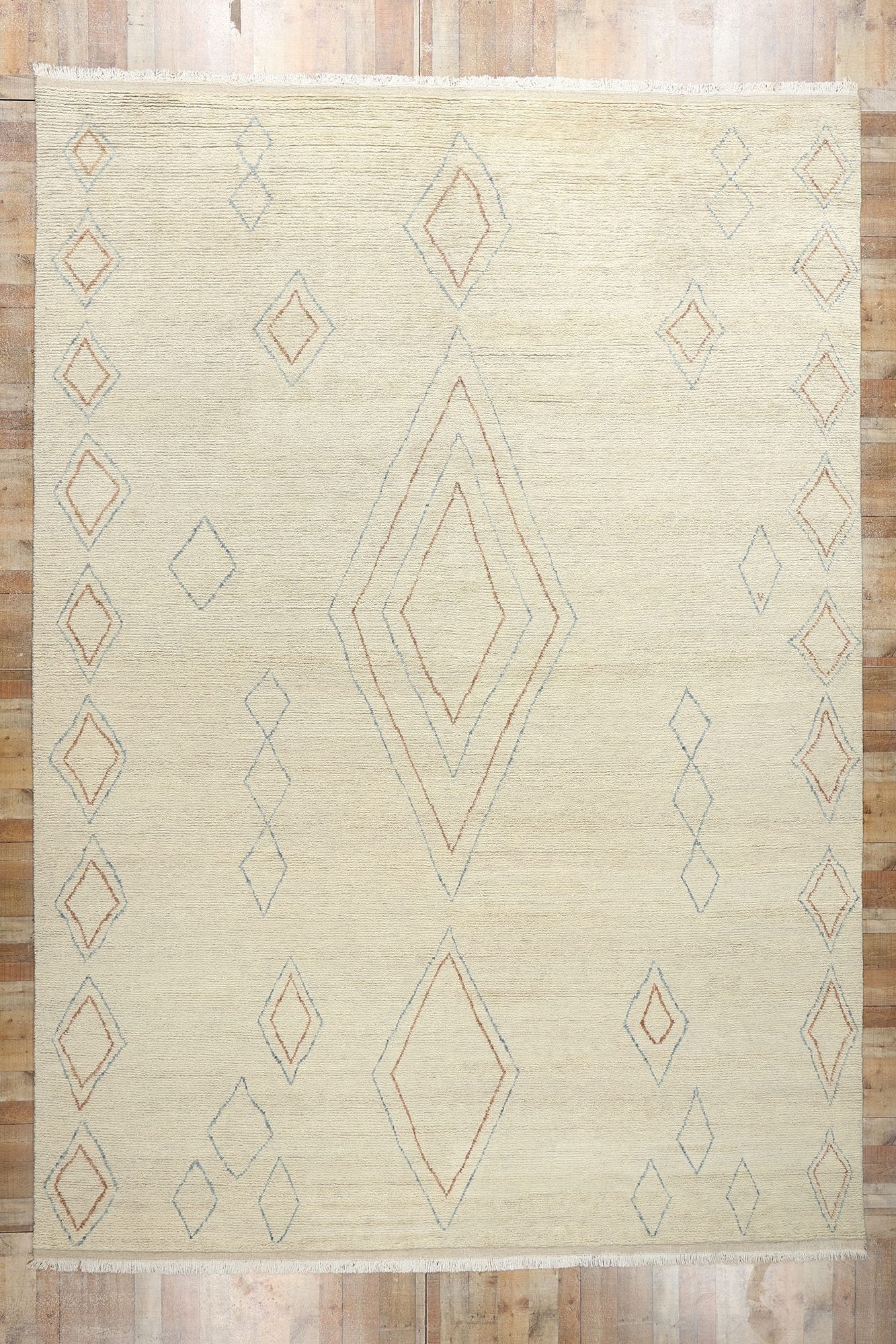12 x 17 Modern Boho Tribal Moroccan Rug 31301