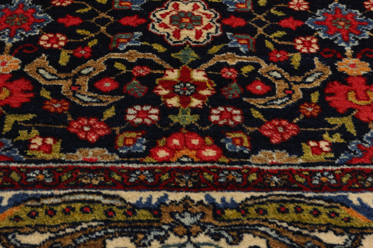4 x 18 Antique Persian Bijar Rug 53876