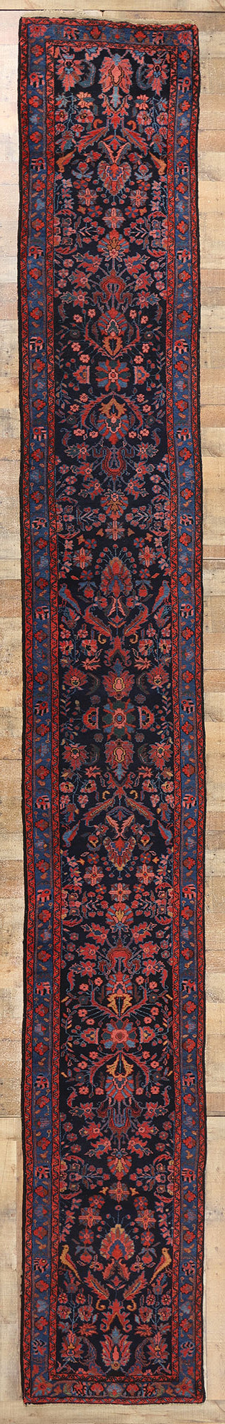 3 x 20 Antique Persian Malayer Rug 78728