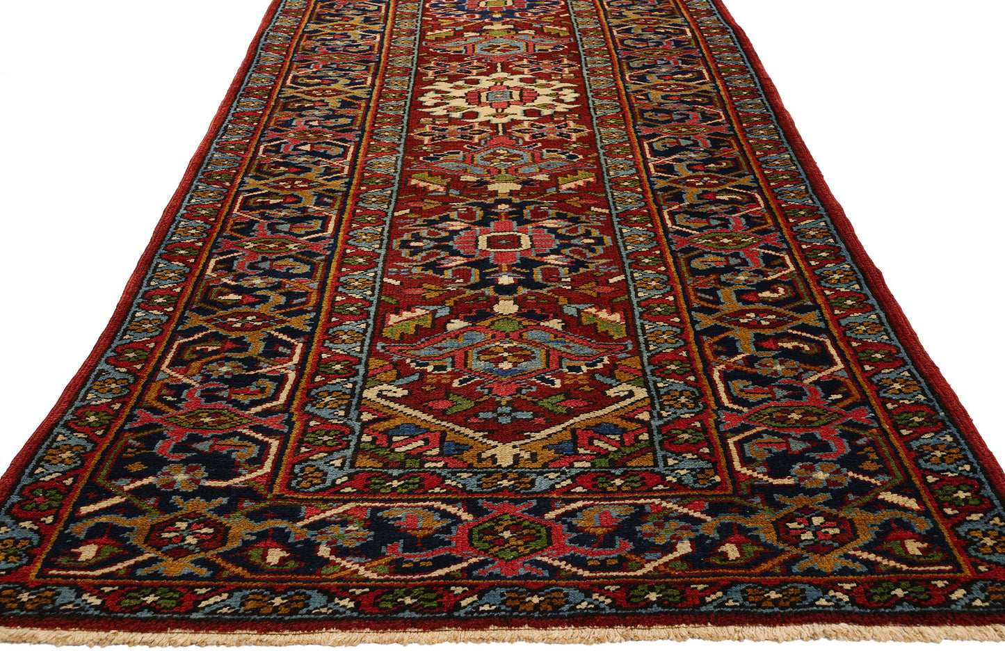3 x 18 Vintage Persian Heriz Rug 53871