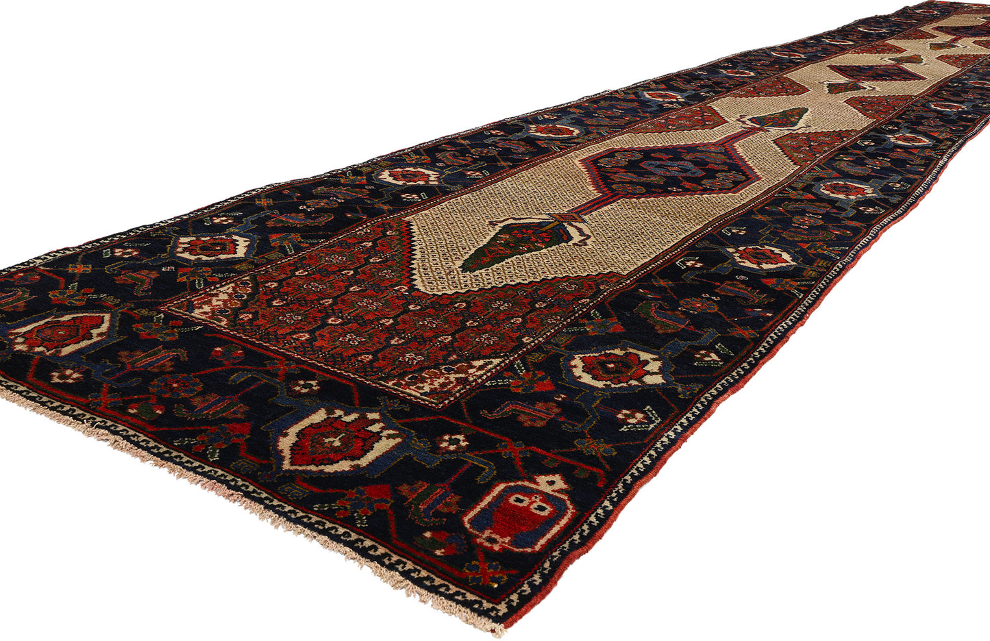 3 x 21 Vintage Persian Malayer Rug 53877