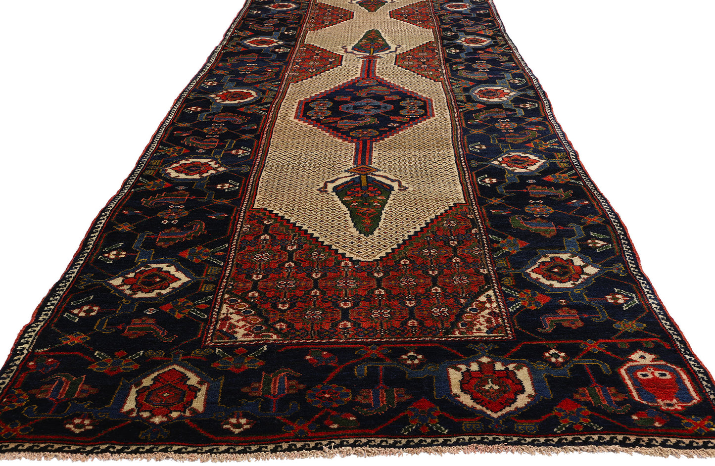 3 x 21 Vintage Persian Malayer Rug 53877