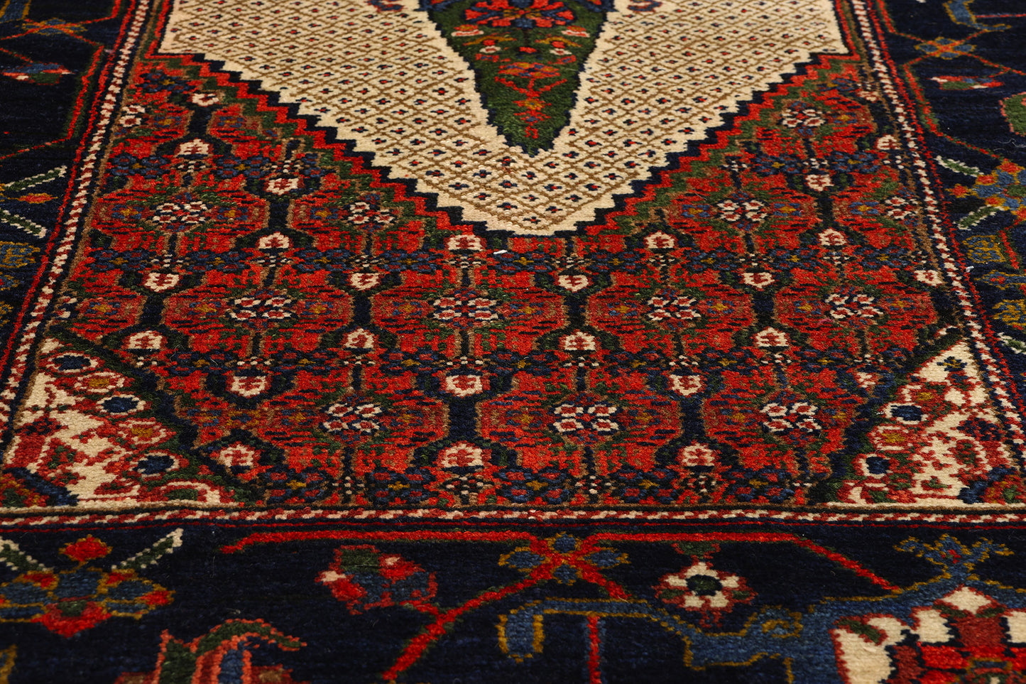 3 x 21 Vintage Persian Malayer Rug 53877