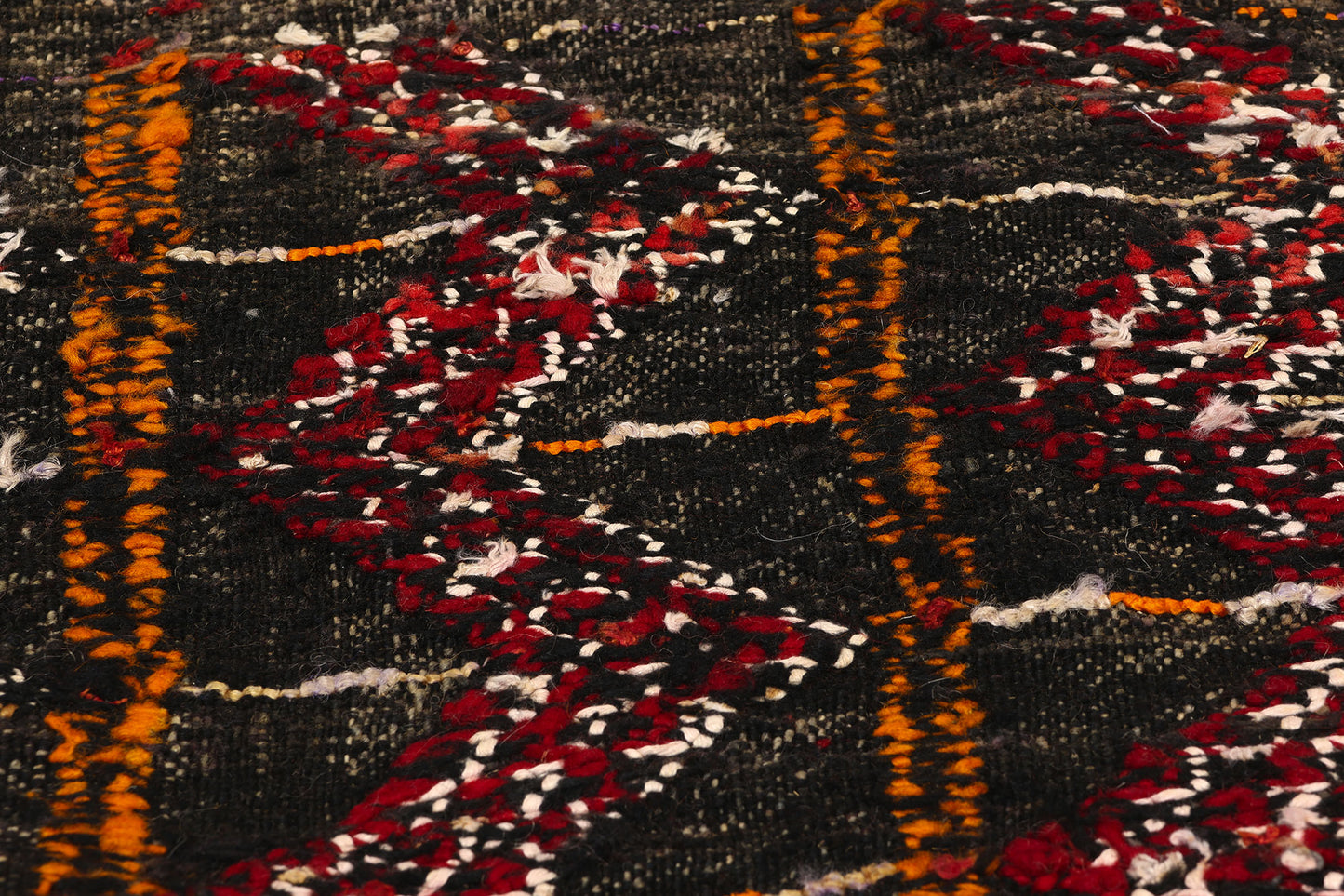 3 x 23 Vintage Zemmour Moroccan Kilim Rug 21777