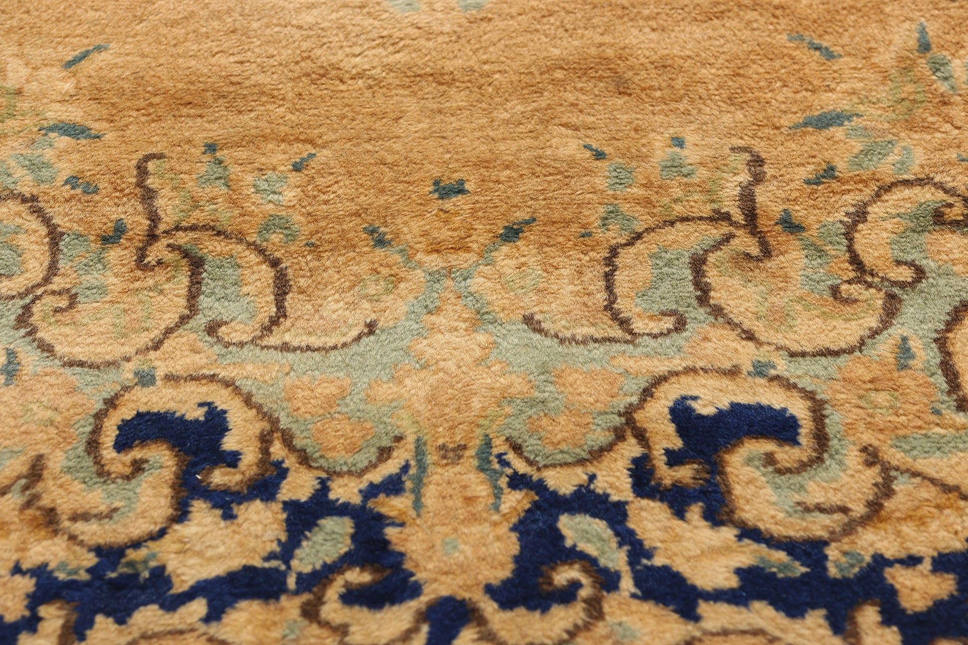 3 x 17 Vintage Persian Kerman Rug 73659