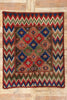5 x 6 Vintage Finnish Rya Ryijy Rug 78277