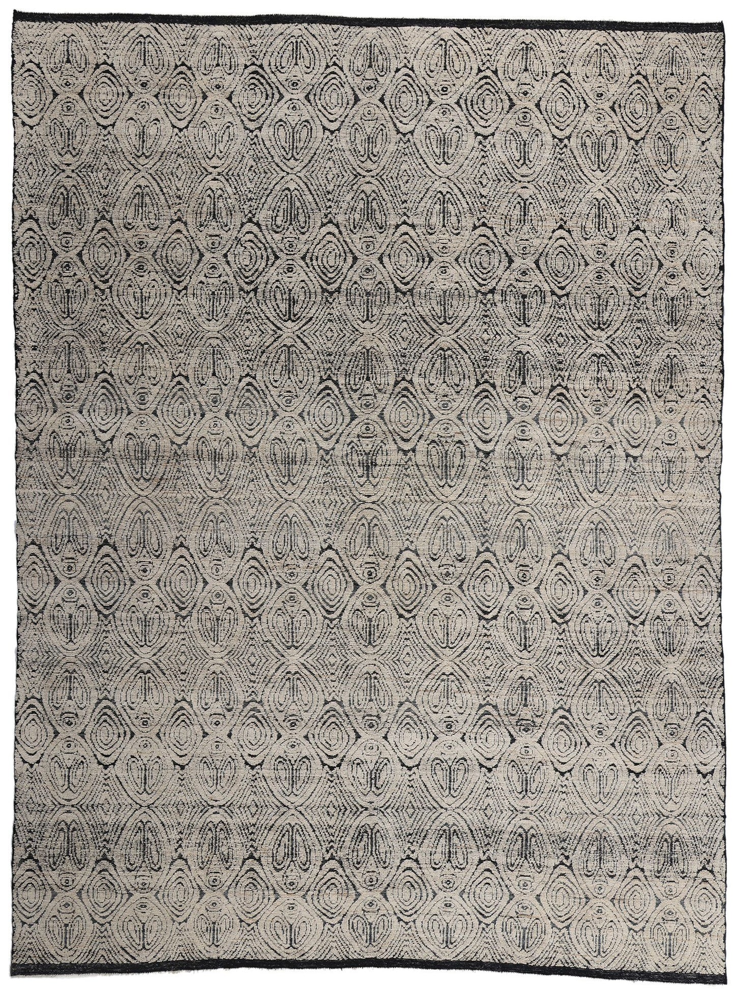 9 x 12 Organic Modern Moroccan High-Low Rug 81073