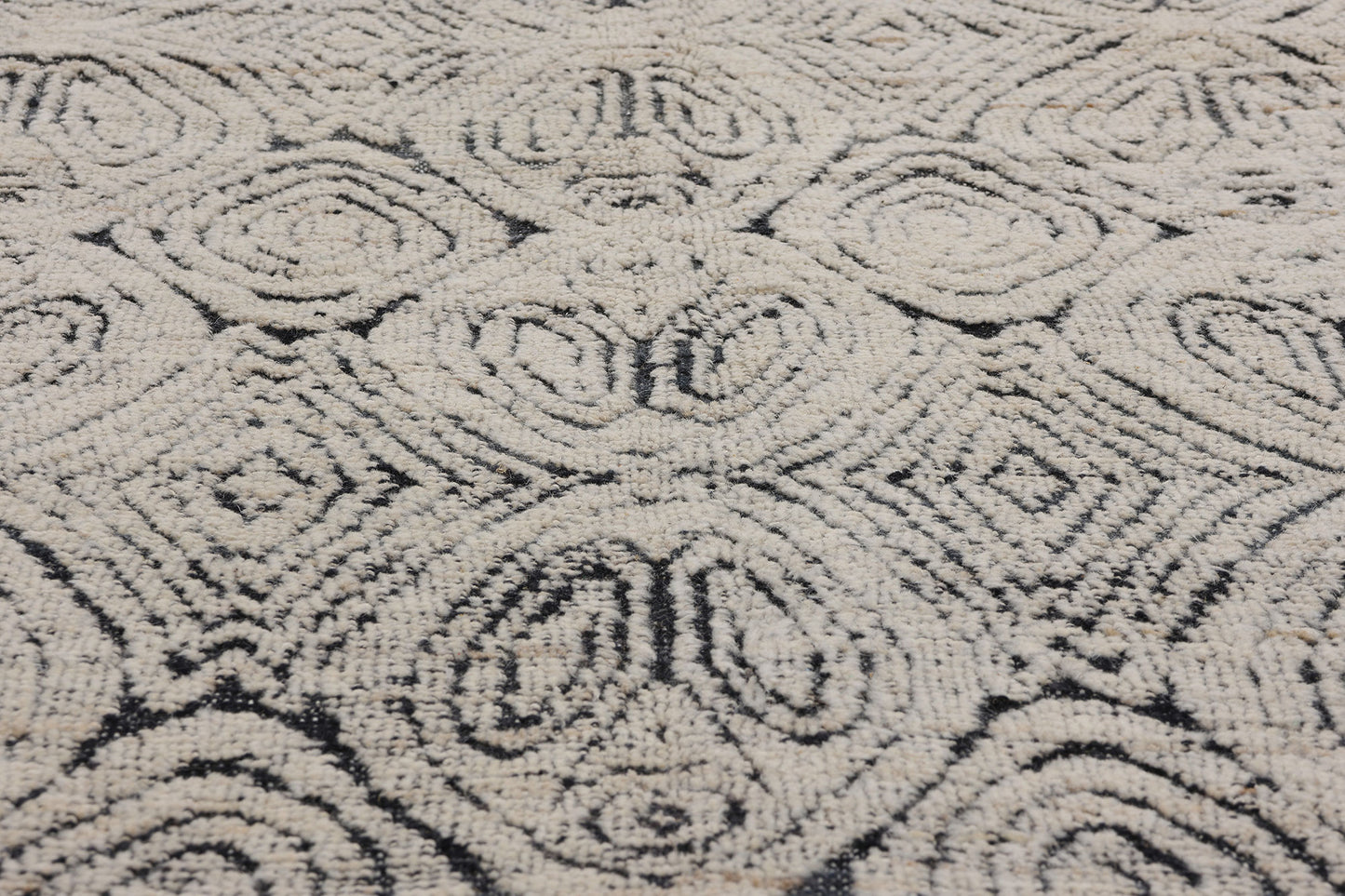 9 x 12 Organic Modern Moroccan High-Low Rug 81073