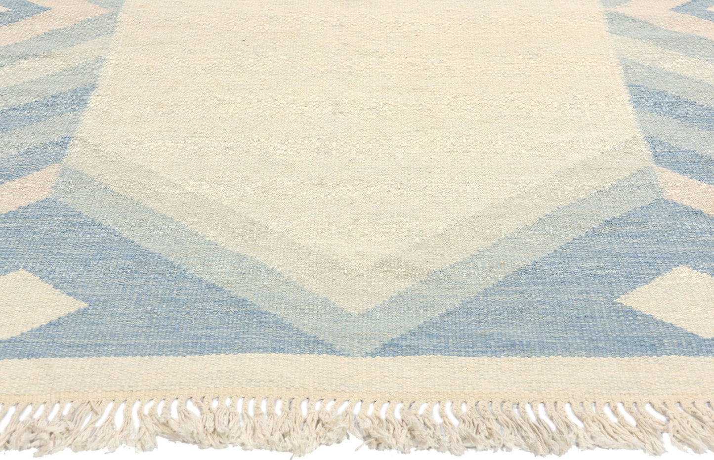 5 x 7 Gitt Grannsjo-Carlsson Vintage Swedish Rollakan Rug 78817