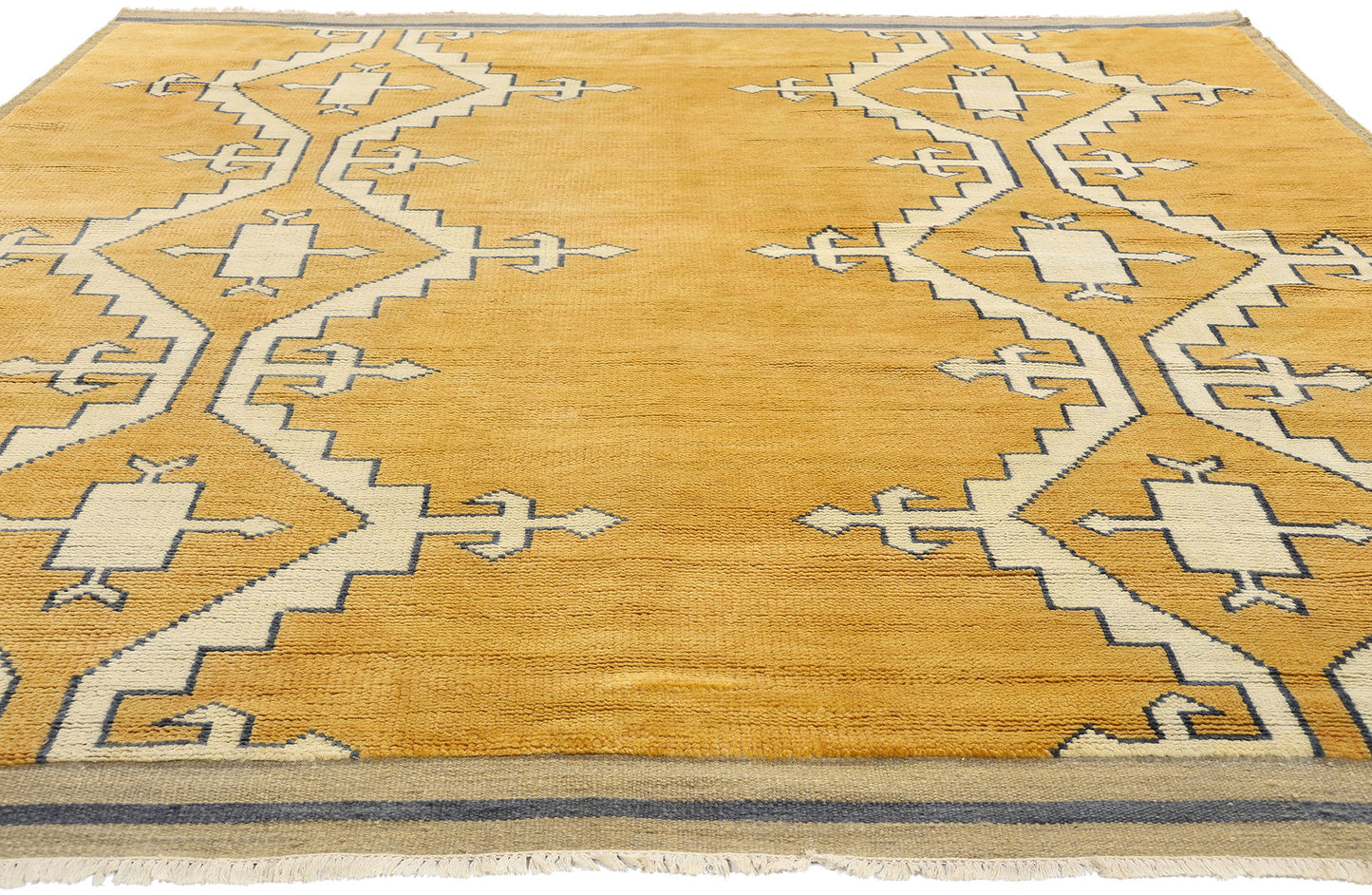 8 x 10 Golden Sahara Talisman Modern Moroccan Rug 31314