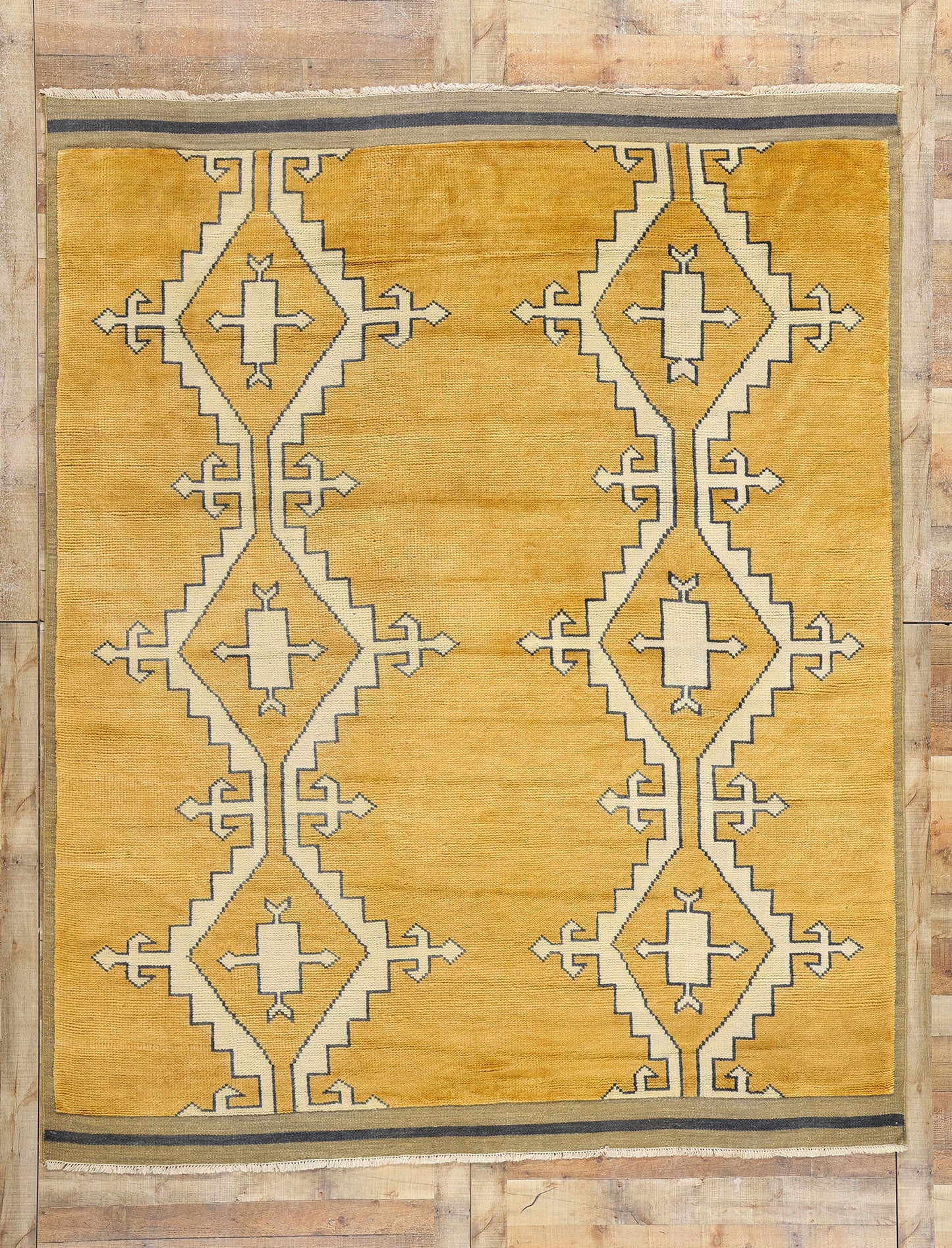 8 x 10 Golden Sahara Talisman Modern Moroccan Rug 31314