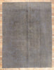 9 x 12 Vintage Turkish Overdyed Rug 60618