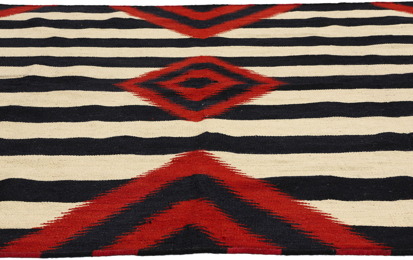 6 x 6 Southwest Modern Chief Blanket Navajo-Style Rug 81046