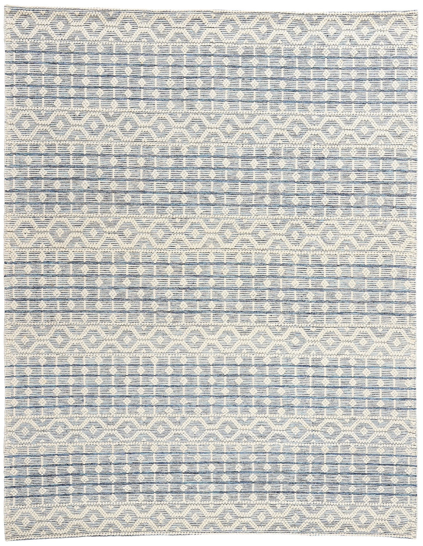 8 x 10 Moroccan Textured High-Low Kilim Rug 31034