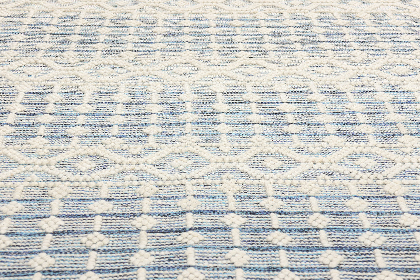 8 x 10 Moroccan Textured High-Low Kilim Rug 31034