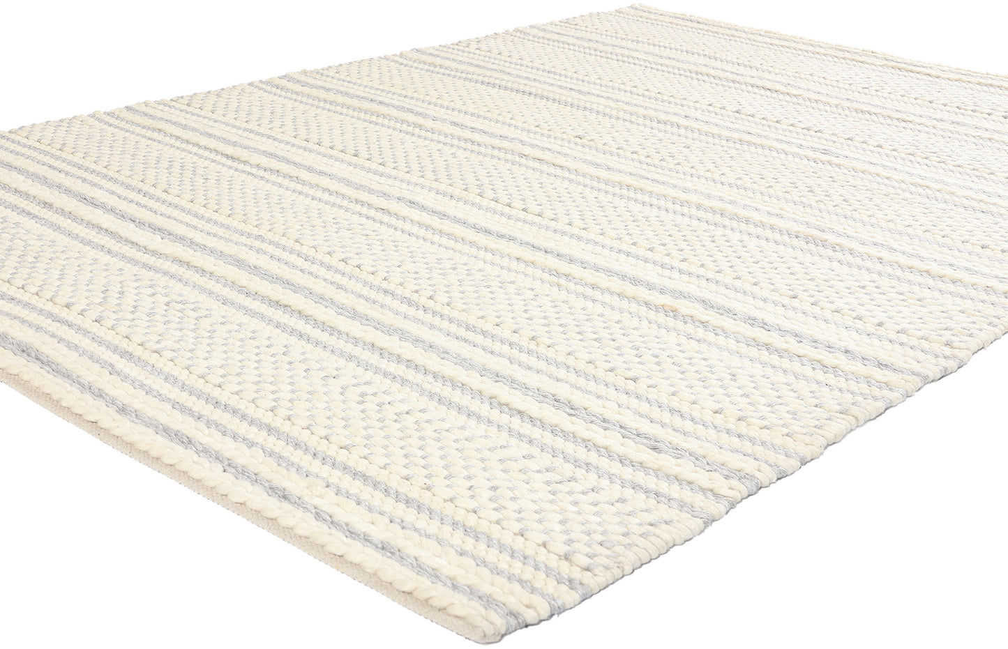 5 x 8 Moroccan Textured High-Low Kilim Rug 31038