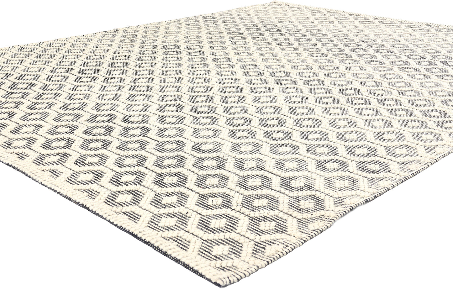 8 x 10 Moroccan Textured High-Low Kilim Rug 31009