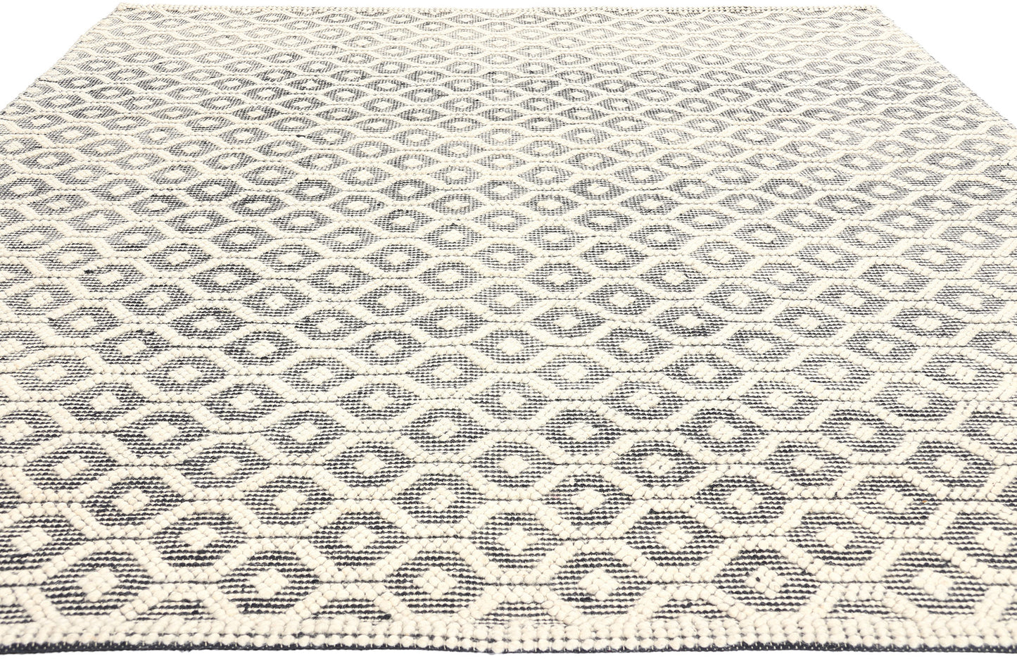 8 x 10 Moroccan Textured High-Low Kilim Rug 31009