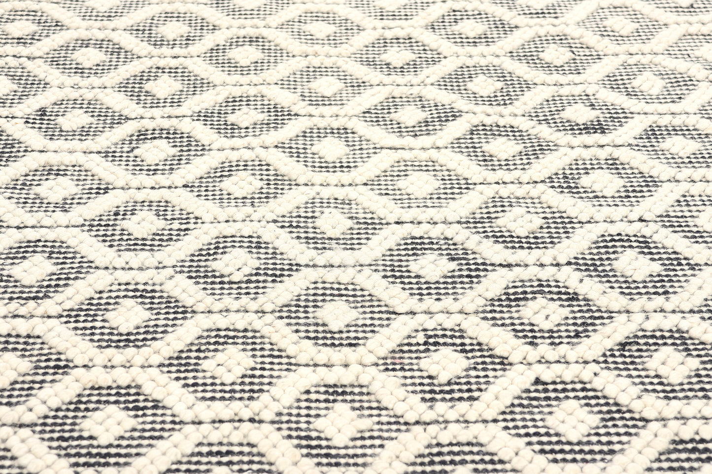 8 x 10 Moroccan Textured High-Low Kilim Rug 31009