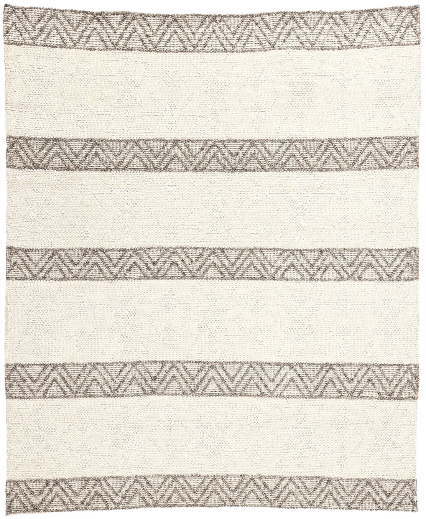 8 x 10 Moroccan Textured High-Low Kilim Rug 31010