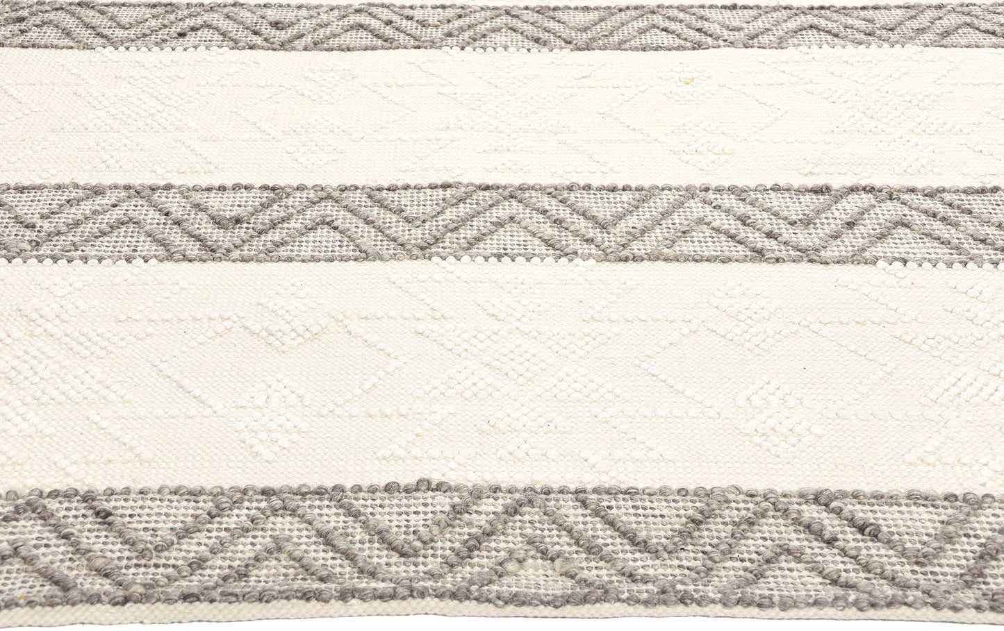 8 x 10 Moroccan Textured High-Low Kilim Rug 31010