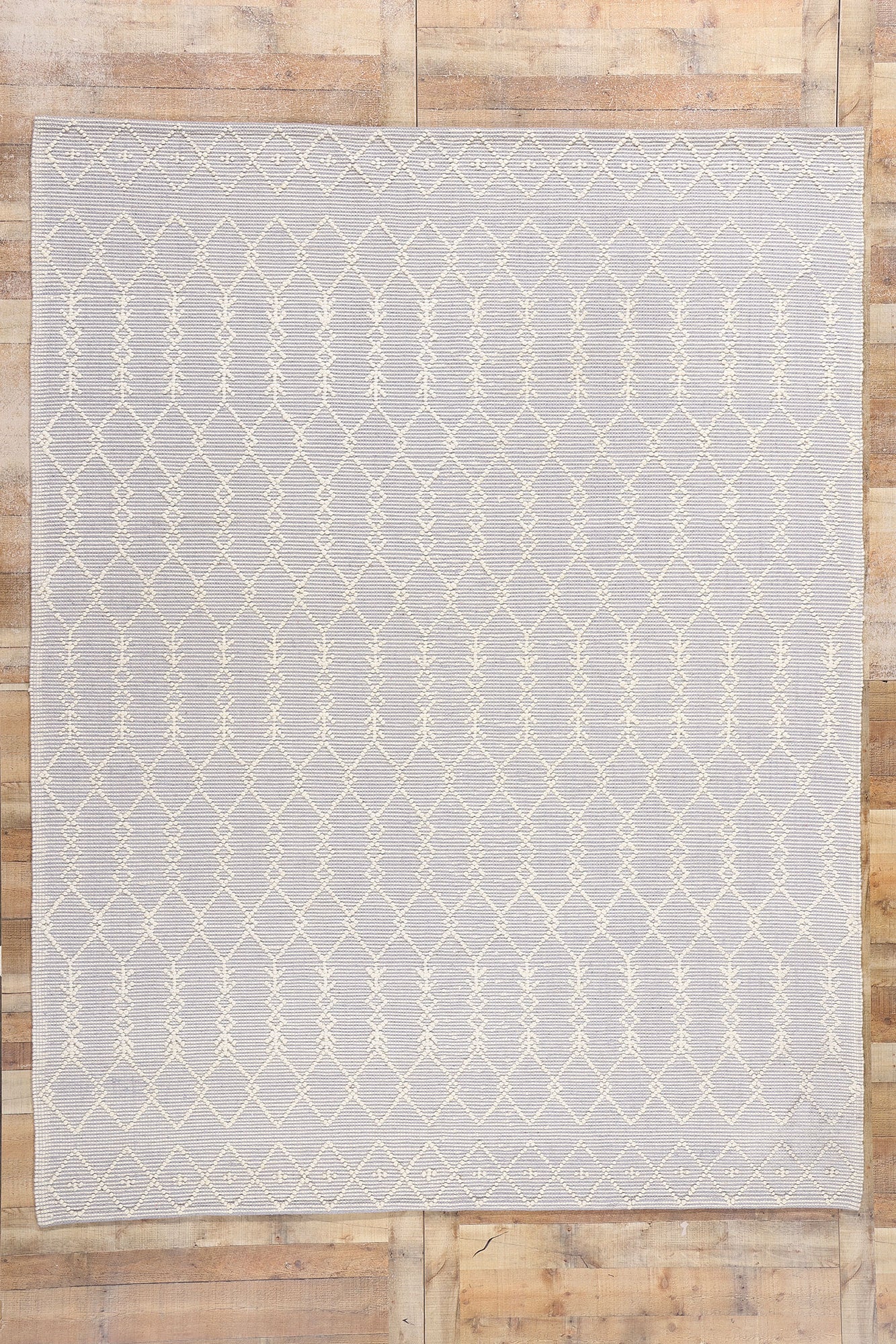 8 x 10 Moroccan Textured High-Low Kilim Rug 31017