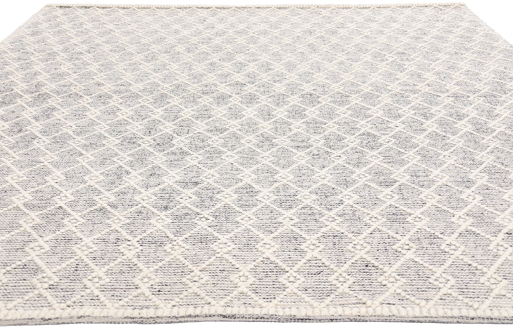 8 x 10 Moroccan Textured High-Low Kilim Rug 31018