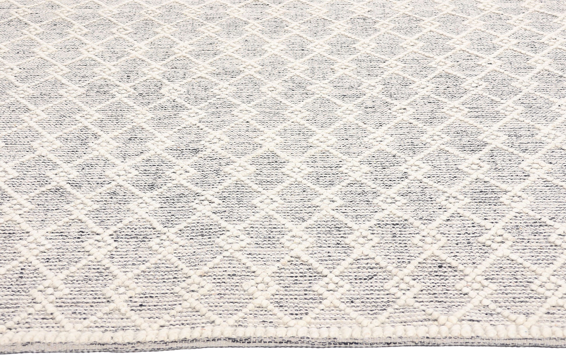 8 x 10 Moroccan Textured High-Low Kilim Rug 31018