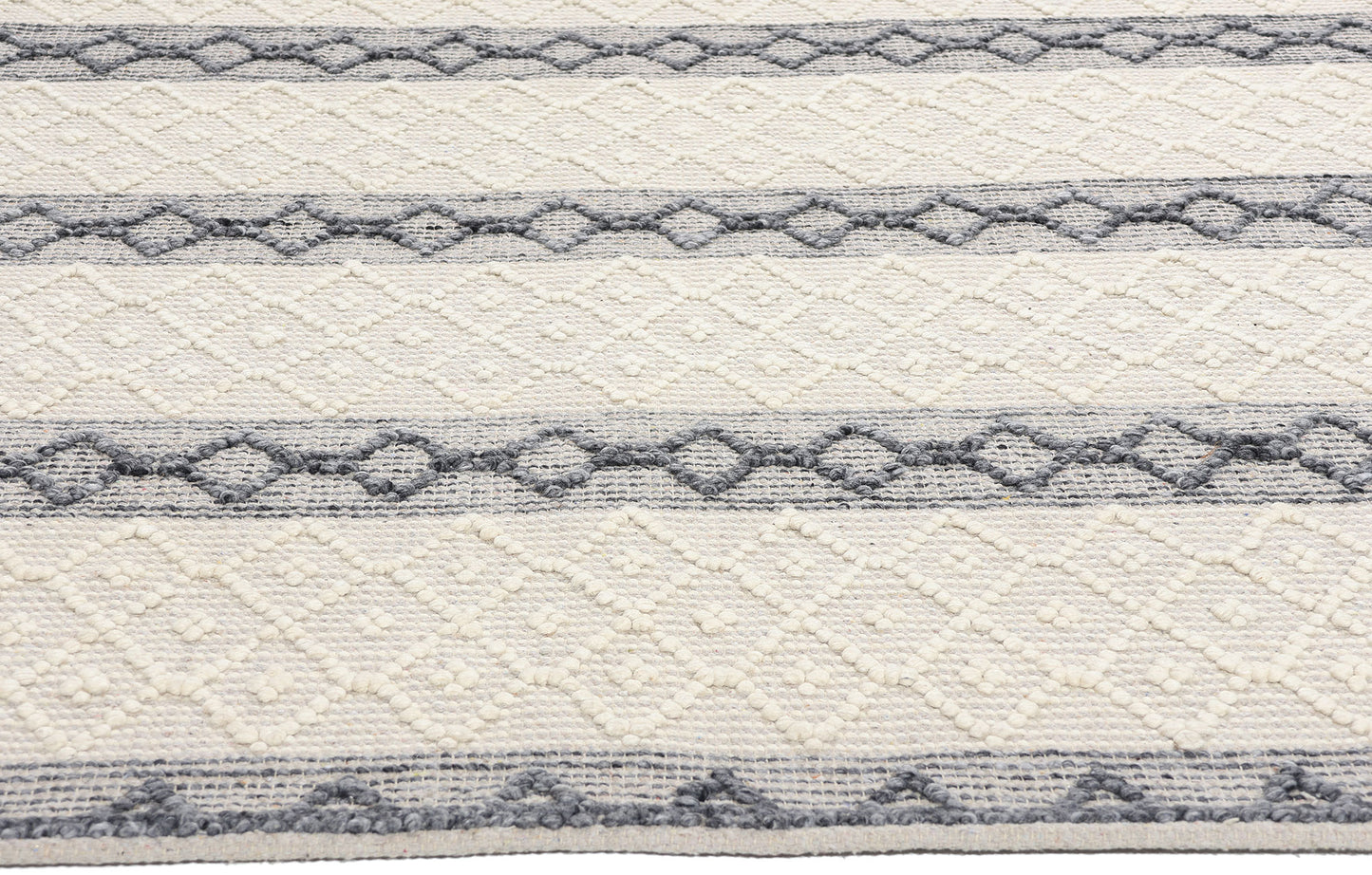 8 x 10 Moroccan Textured High-Low Kilim Rug 31024