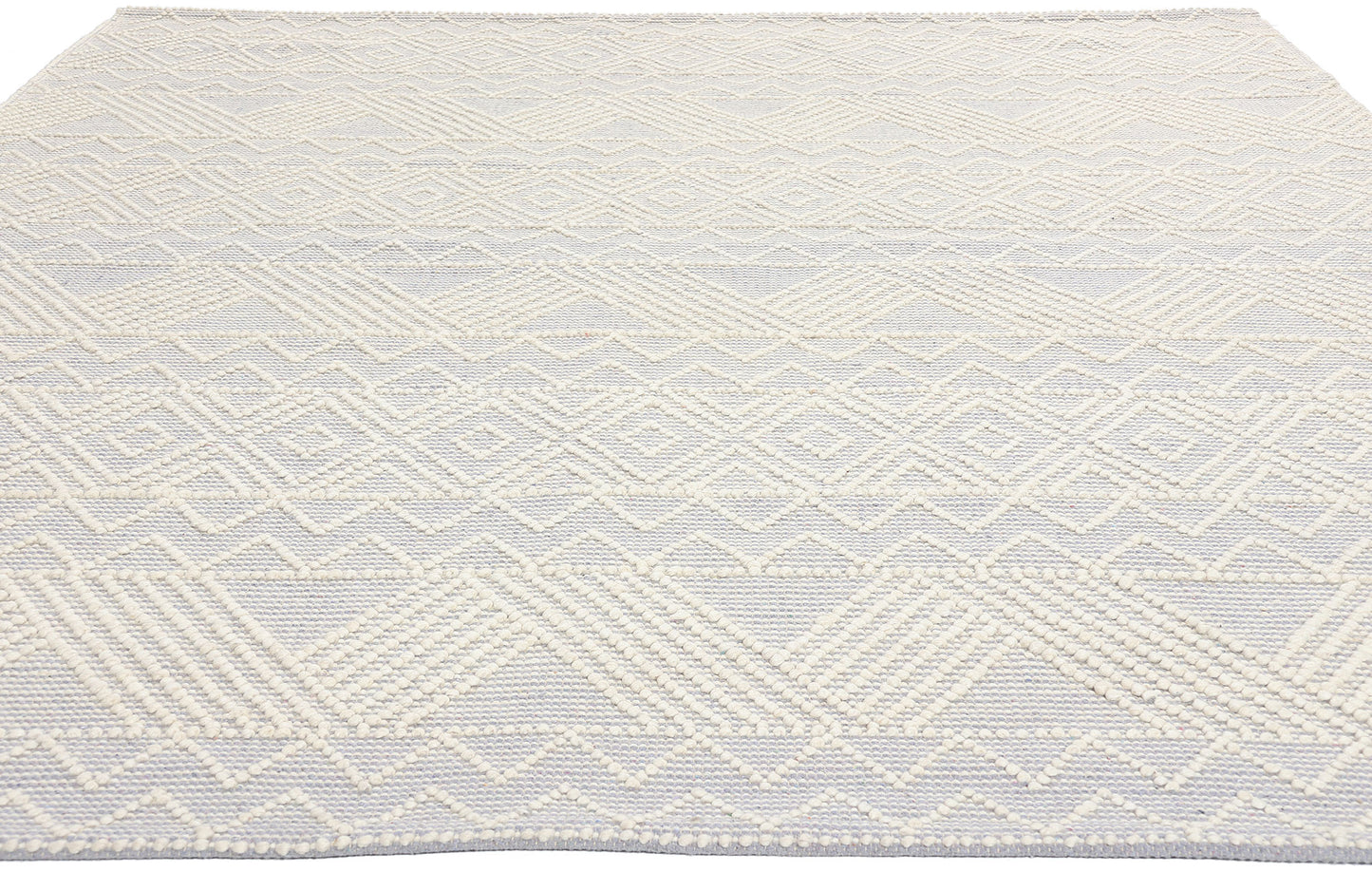 8 x 10 Moroccan Textured High-Low Kilim Rug 31025
