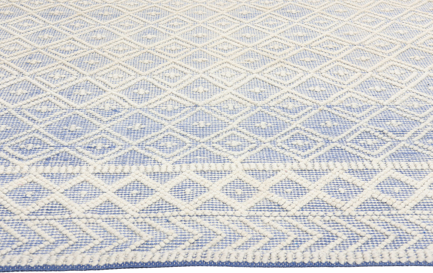 8 x 10 Moroccan Textured High-Low Kilim Rug 31026