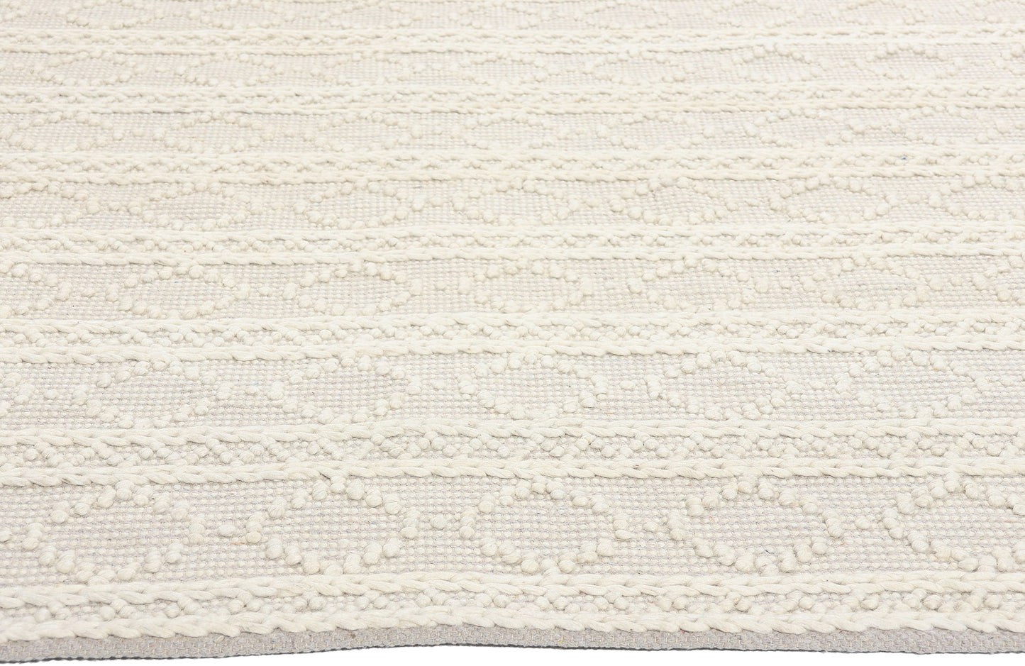 8 x 10 Moroccan Textured High-Low Kilim Rug 31032
