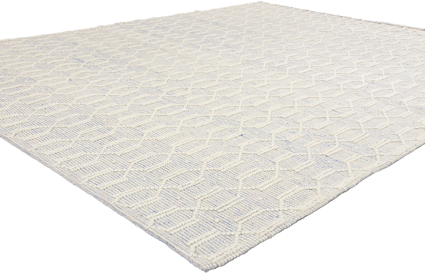 8 x 10 Moroccan Textured High-Low Kilim Rug 31036