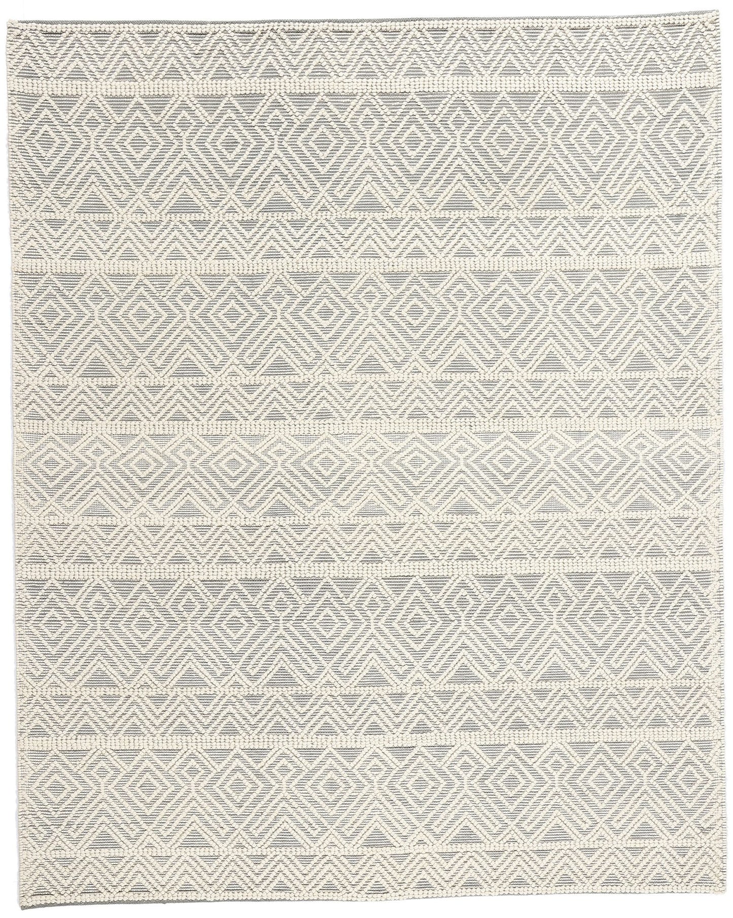 8 x 10 Moroccan Textured High-Low Kilim Rug 31037