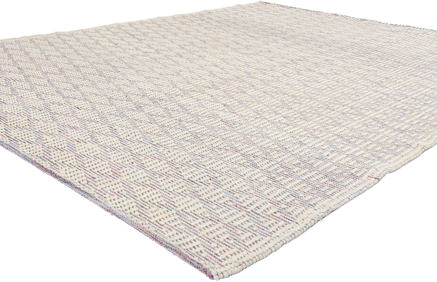 8 x 11 Moroccan Textured High-Low Kilim Rug 31023