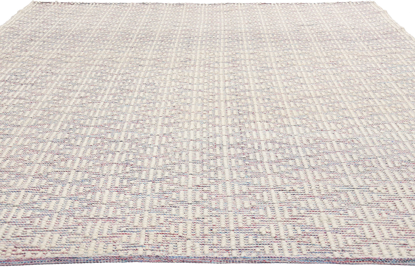 8 x 11 Moroccan Textured High-Low Kilim Rug 31023