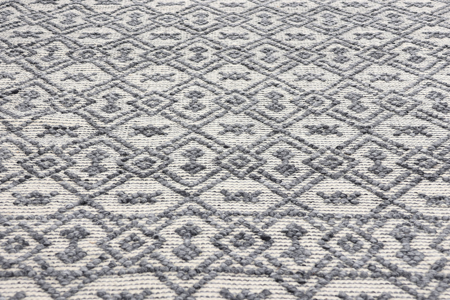 8 x 11 Moroccan Textured High-Low Kilim Rug 31030