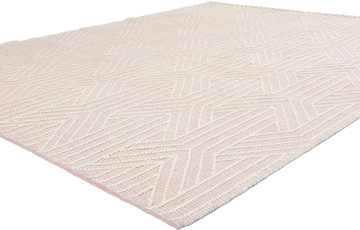 8 x 10 Moroccan Textured High-Low Kilim Rug 31027
