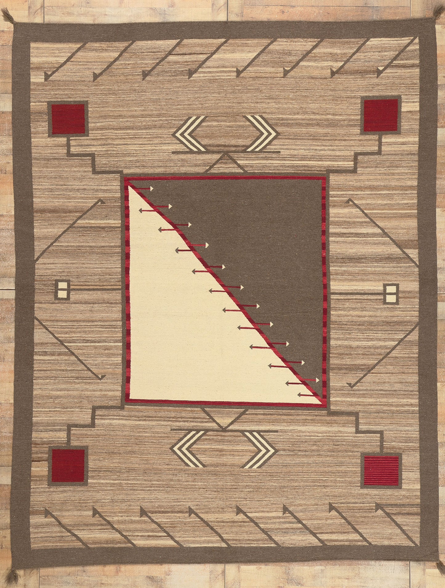 9 x 12 Southwest Modern Navajo-Style Rug 81035