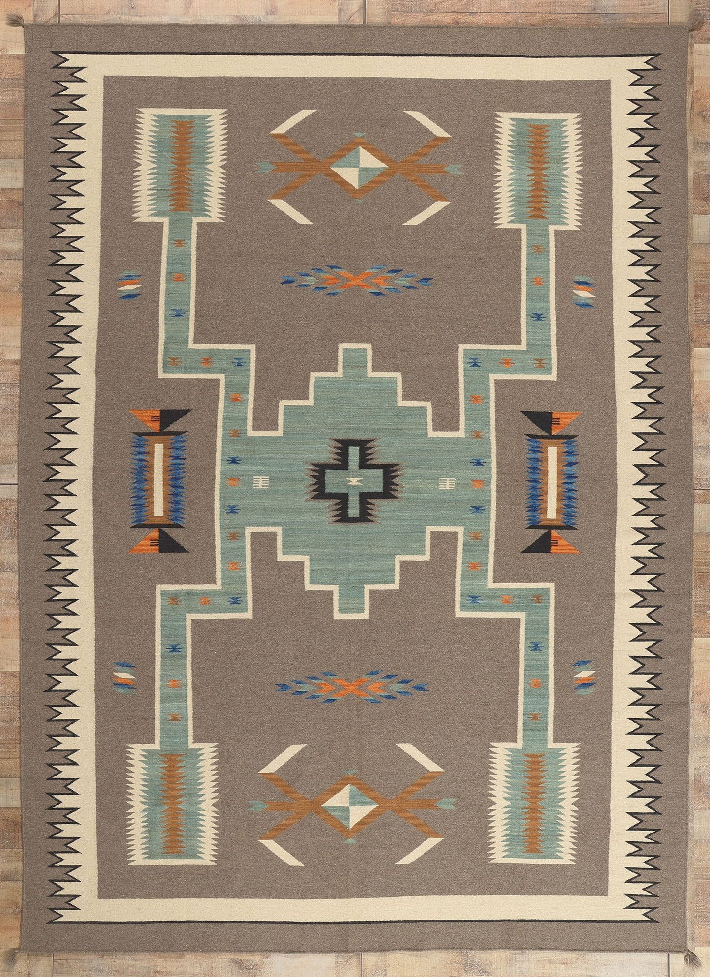 9 x 12 Southwest Modern Navajo-Style Rug 81026