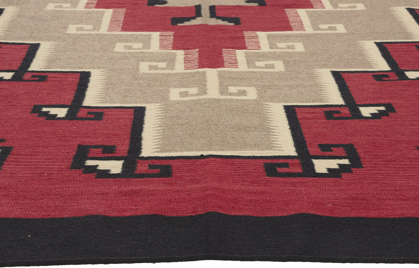 9 x 12 Southwest Modern Red Ganado Navajo-Style Rug 81025