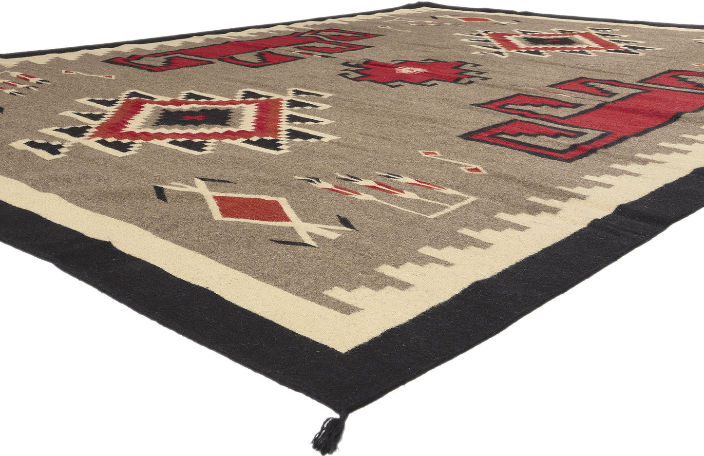 9 x 12 Southwest Modern Teec Nos Pos Navajo-Style Rug 81038