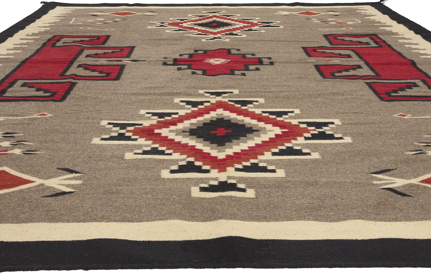 9 x 12 Southwest Modern Teec Nos Pos Navajo-Style Rug 81038