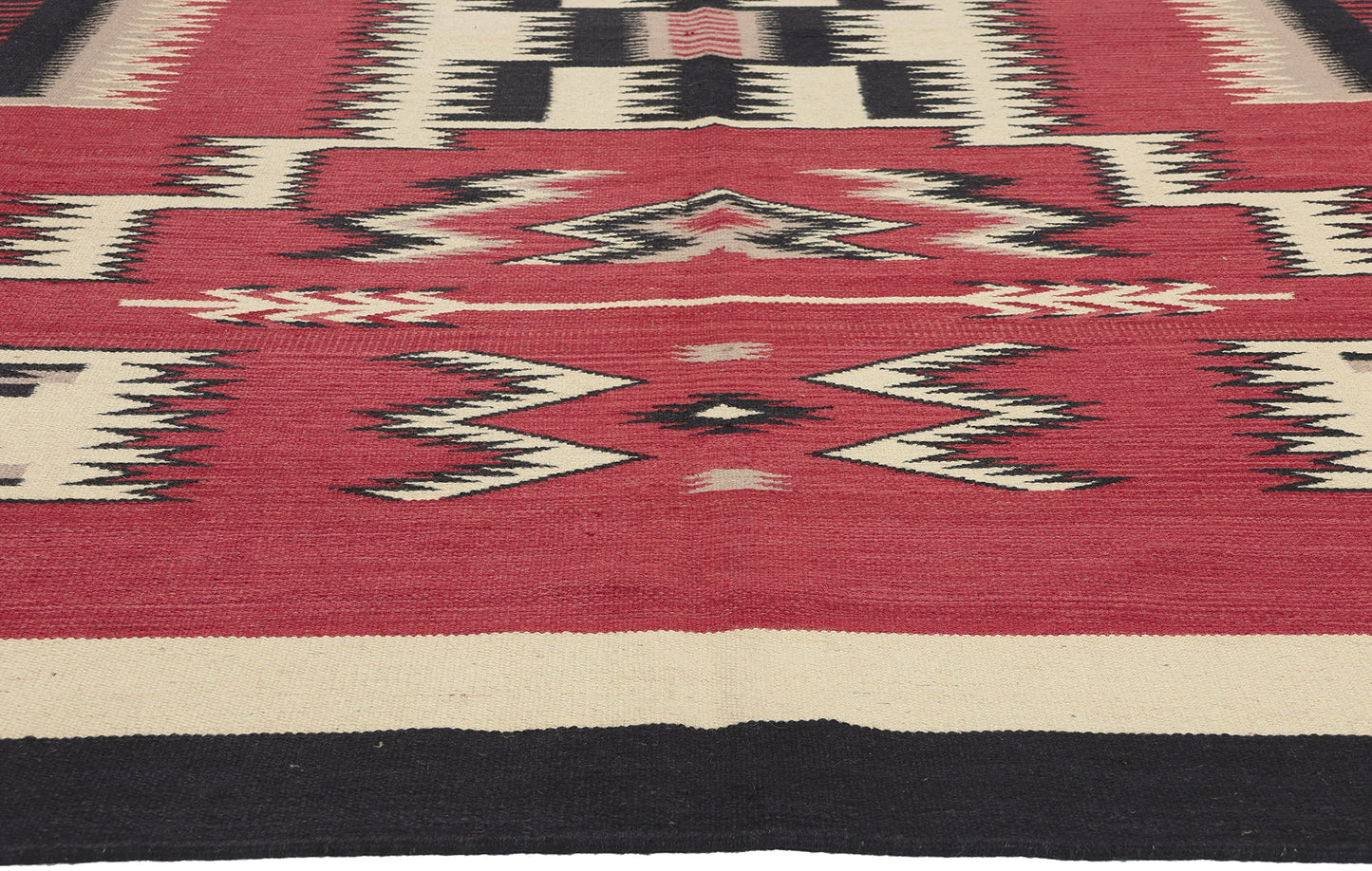 9 x 12 Southwest Modern Red Navajo-Style Rug 81024