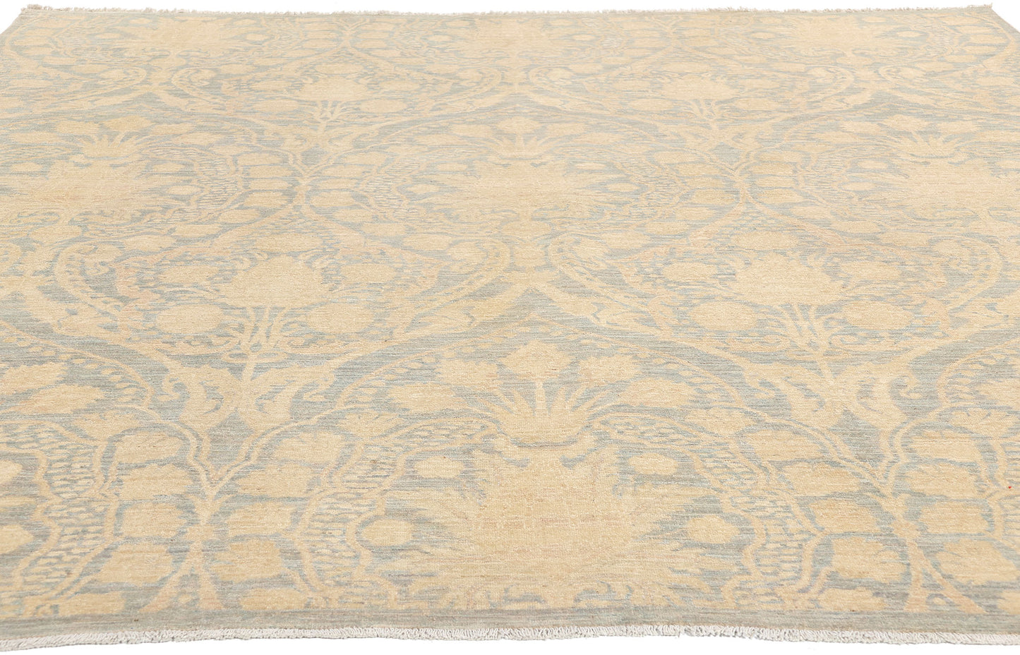 8 x 10 Transitional Ikat Damask Rug 80223
